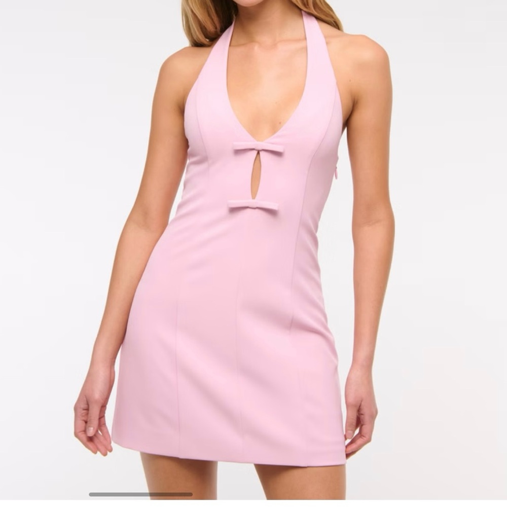 Abercrombie & Fitch Pink Mini Dress